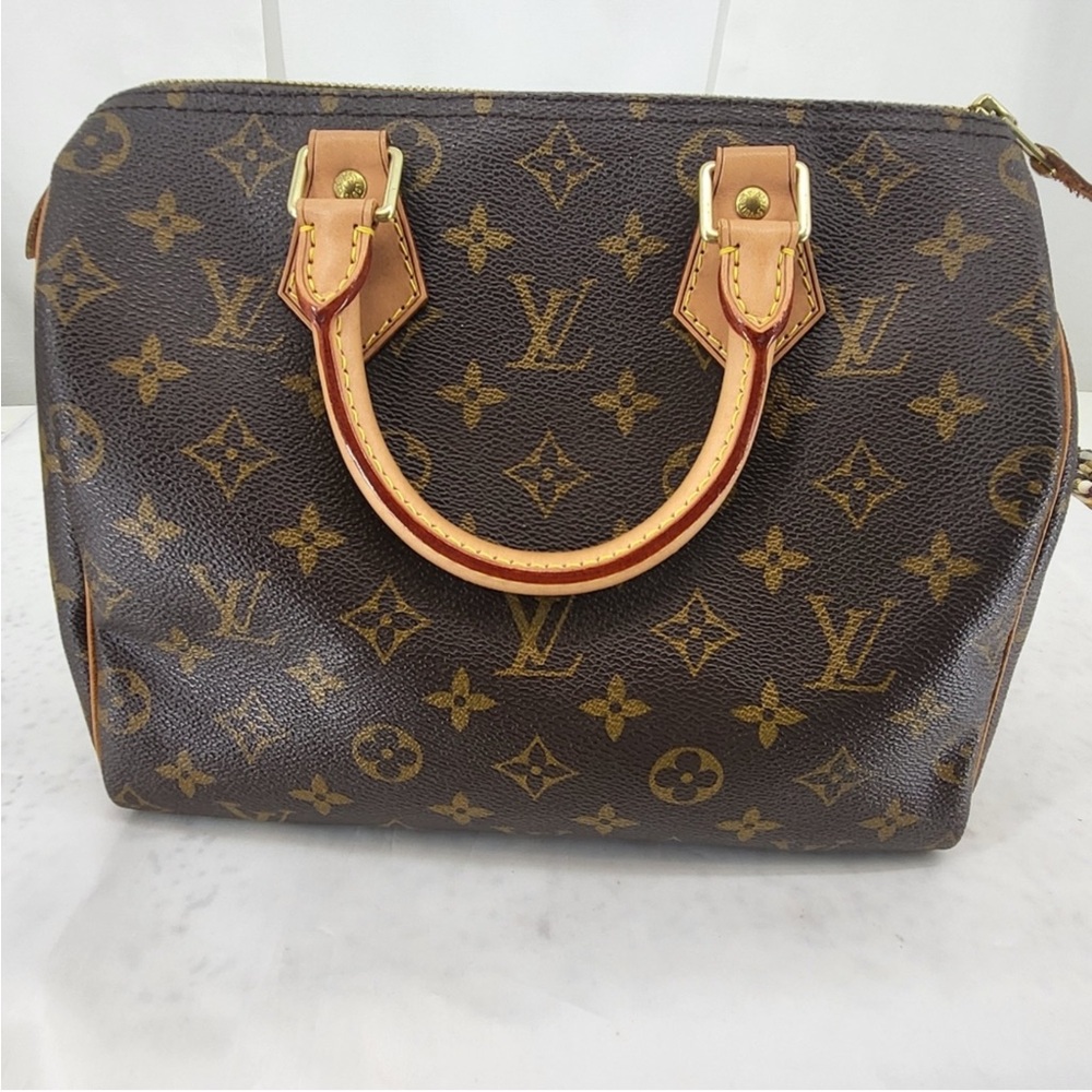 Louis Vuitton speedy 25 monogram purse